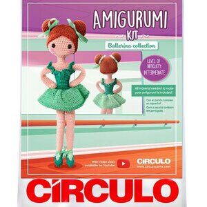 BRAND NEW - Circulo Crochet Ballerina Collection Amigurumi Kit (Color #3)